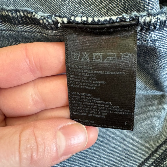 Urban Outfitters BDG Denim Button-Front High-Waisted Blue Mini Skirt, Size XS - Picture 8 of 11